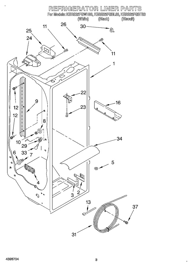 Diagram for KSRS25FGBL03