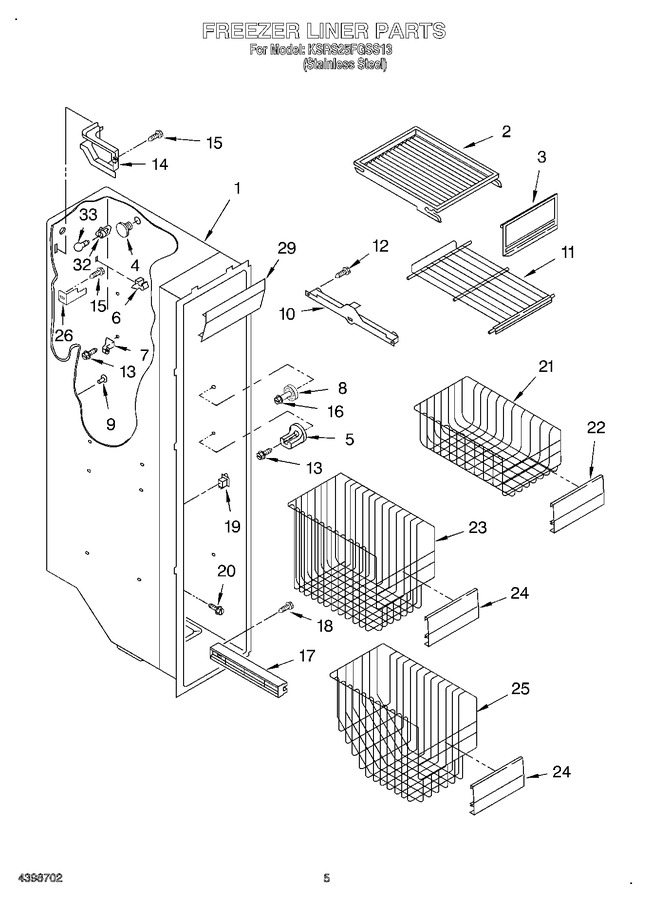 Diagram for KSRS25FGSS13