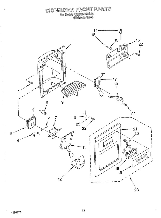 Diagram for KSRS25FGSS14