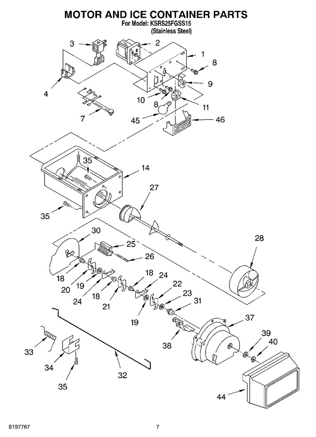Diagram for KSRS25FGSS15