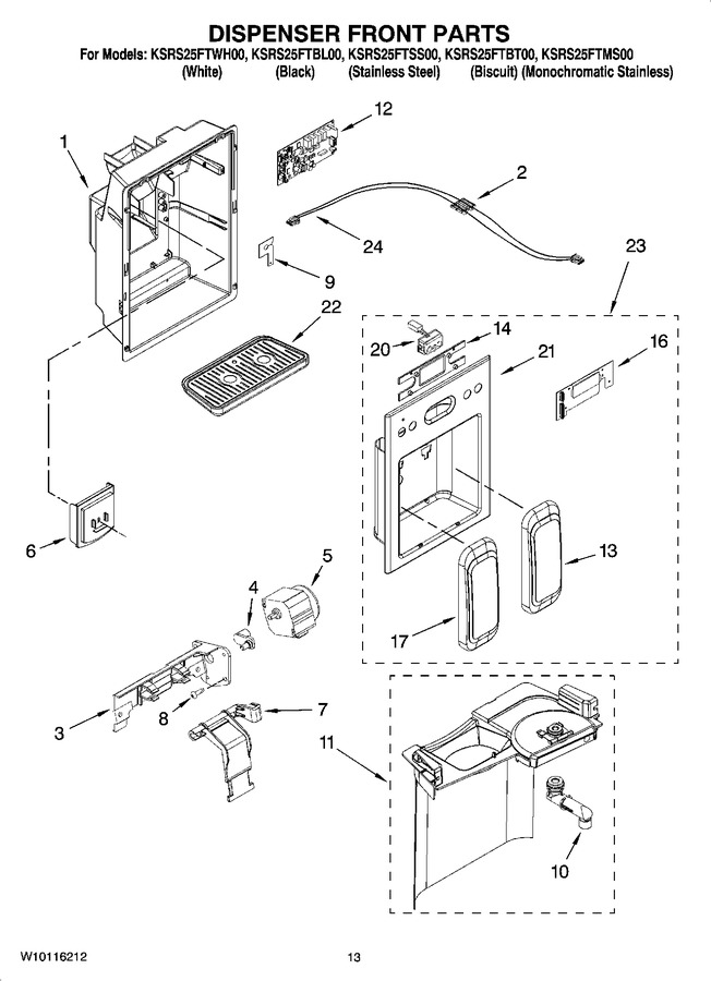 Diagram for KSRS25FTMS00