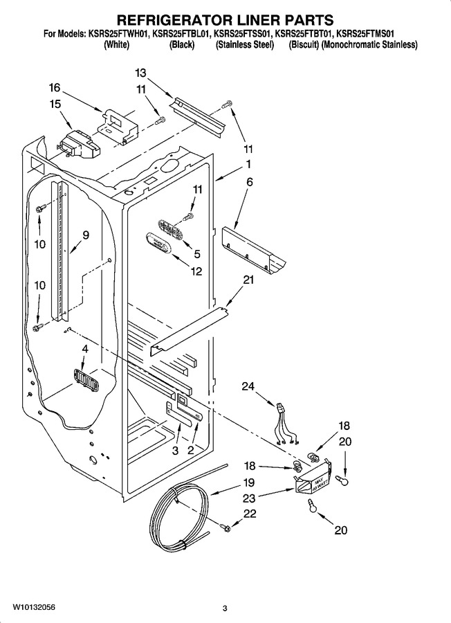 Diagram for KSRS25FTBL01