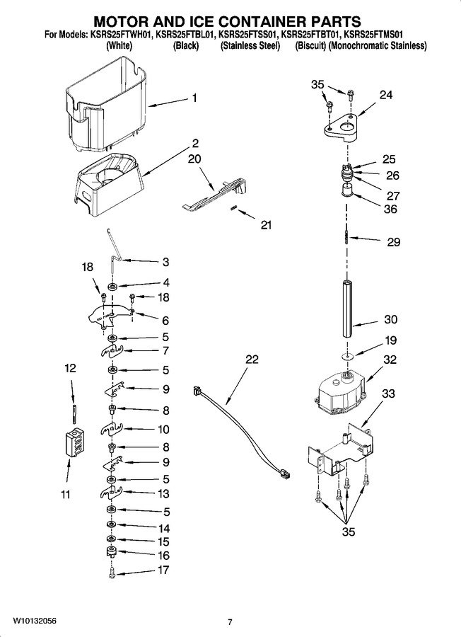 Diagram for KSRS25FTBL01
