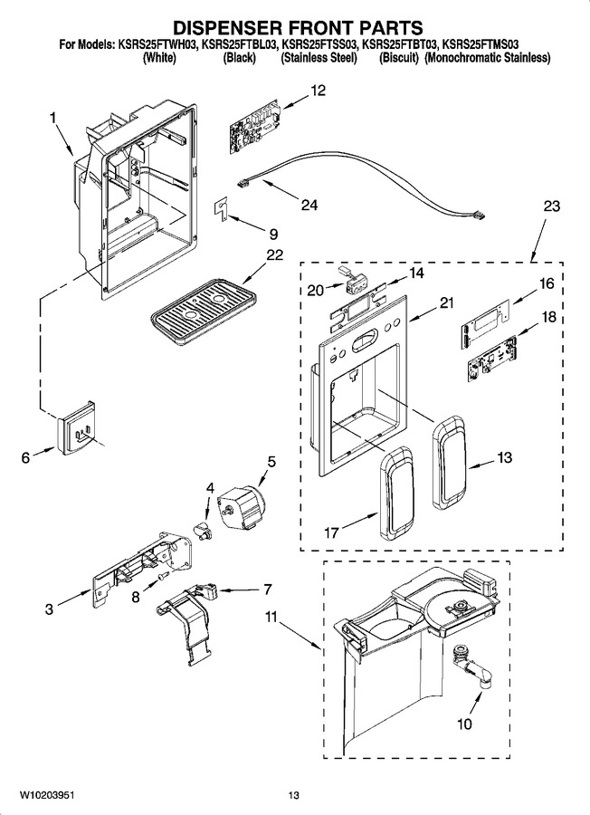 Diagram for KSRS25FTMS03