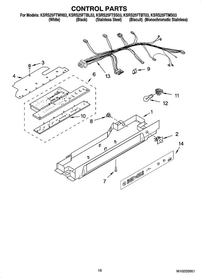 Diagram for KSRS25FTWH03