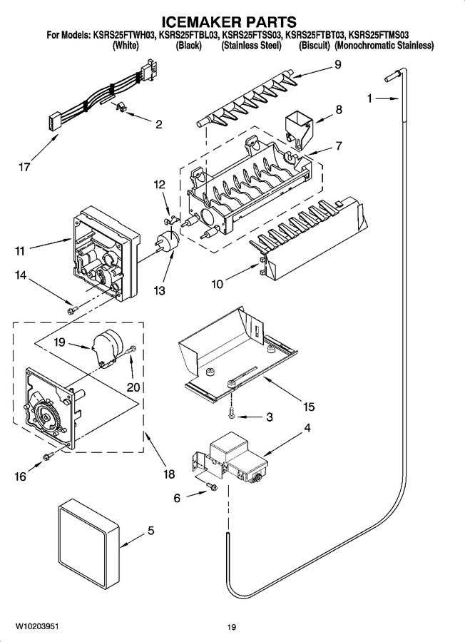 Diagram for KSRS25FTMS03