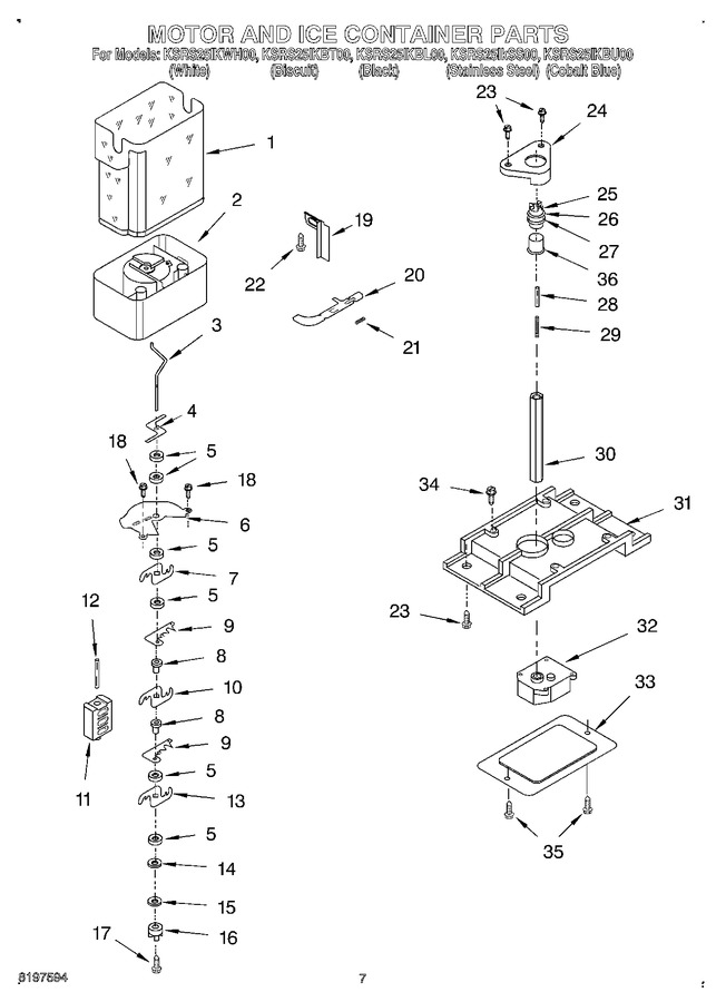 Diagram for KSRS25IKSS00