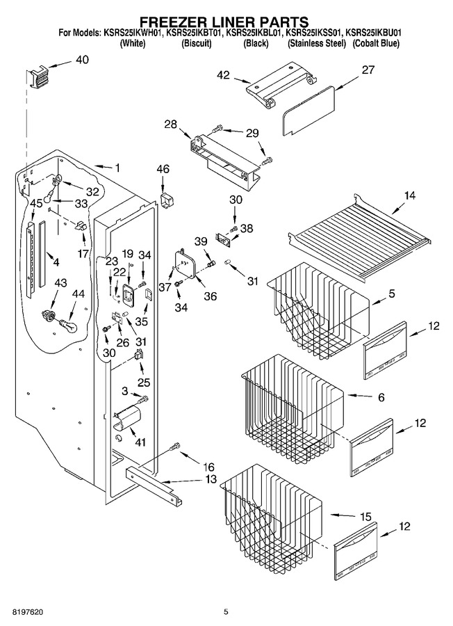Diagram for KSRS25IKWH01