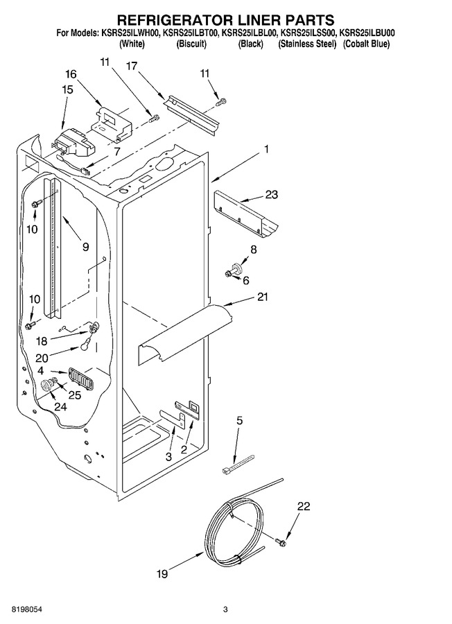 Diagram for KSRS25ILSS00
