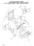 Diagram for 08 - Dispenser Front Parts