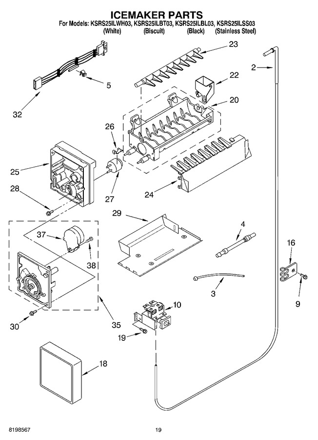 Diagram for KSRS25ILSS03