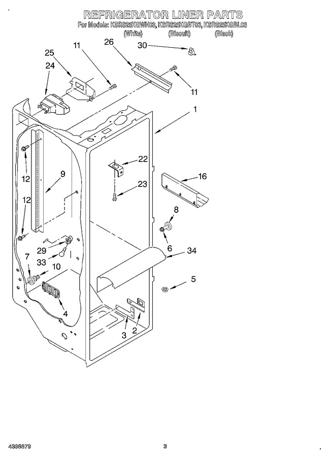Diagram for KSRS25KGBL03