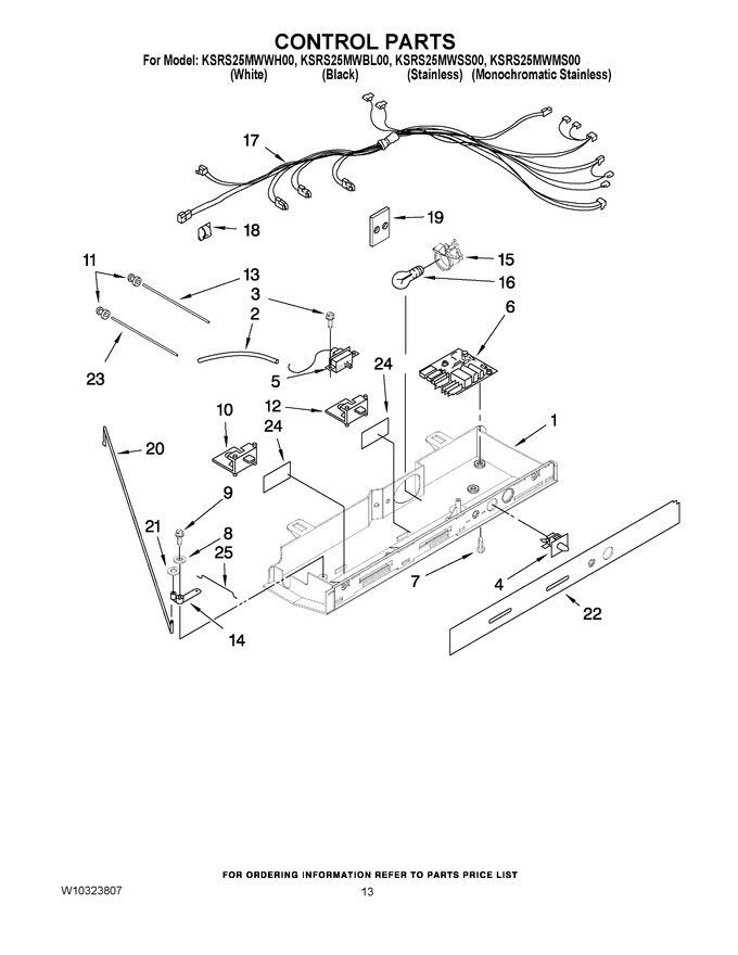 Diagram for KSRS25MWSS00