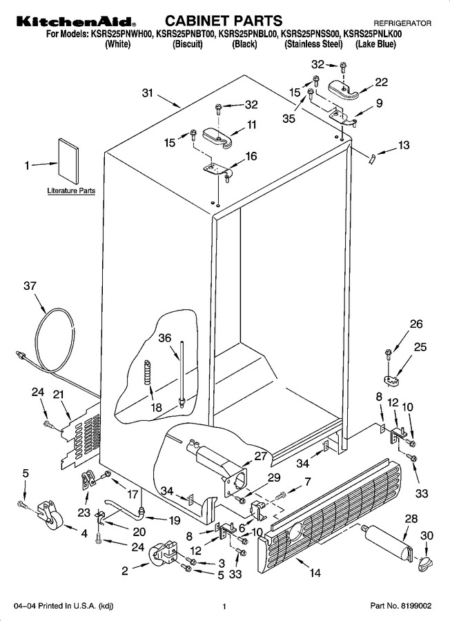 Diagram for KSRS25PNBL00