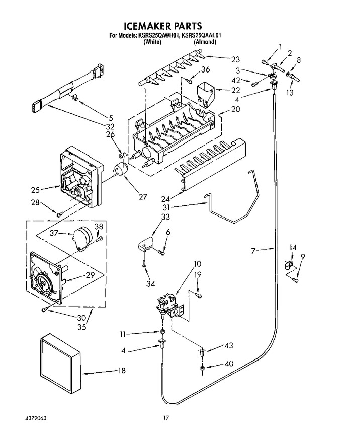 Diagram for KSRS25QAAL01