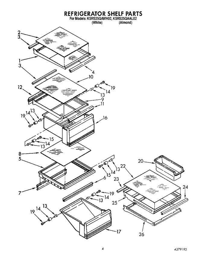 Diagram for KSRS25QAWH02