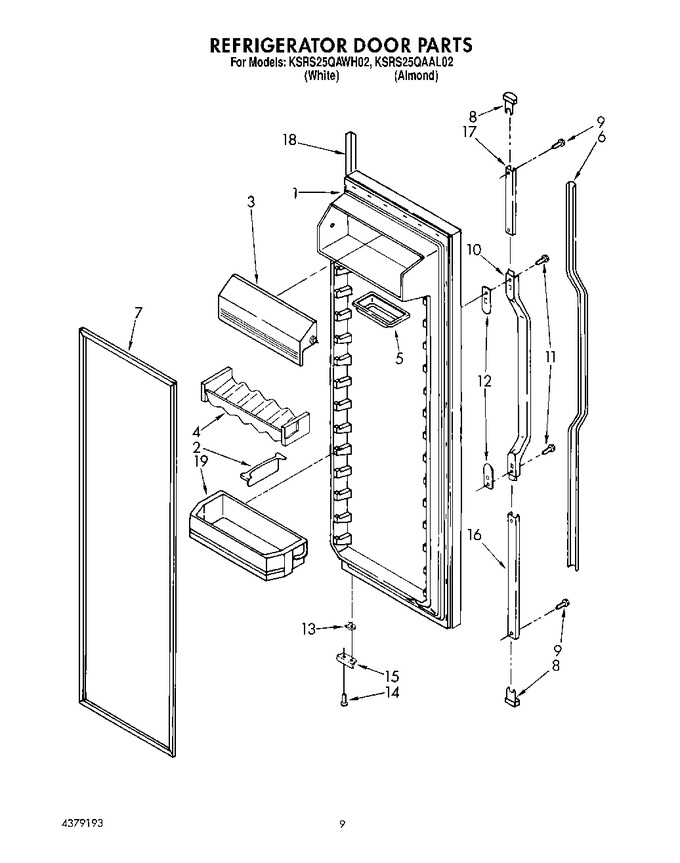 Diagram for KSRS25QAWH02