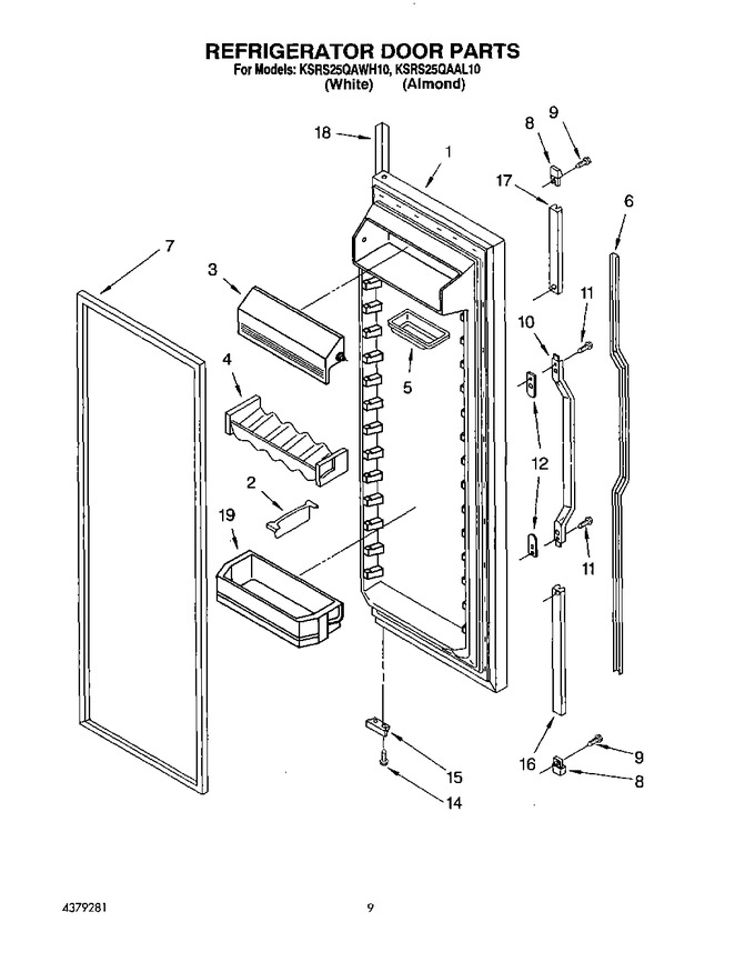 Diagram for KSRS25QAWH10