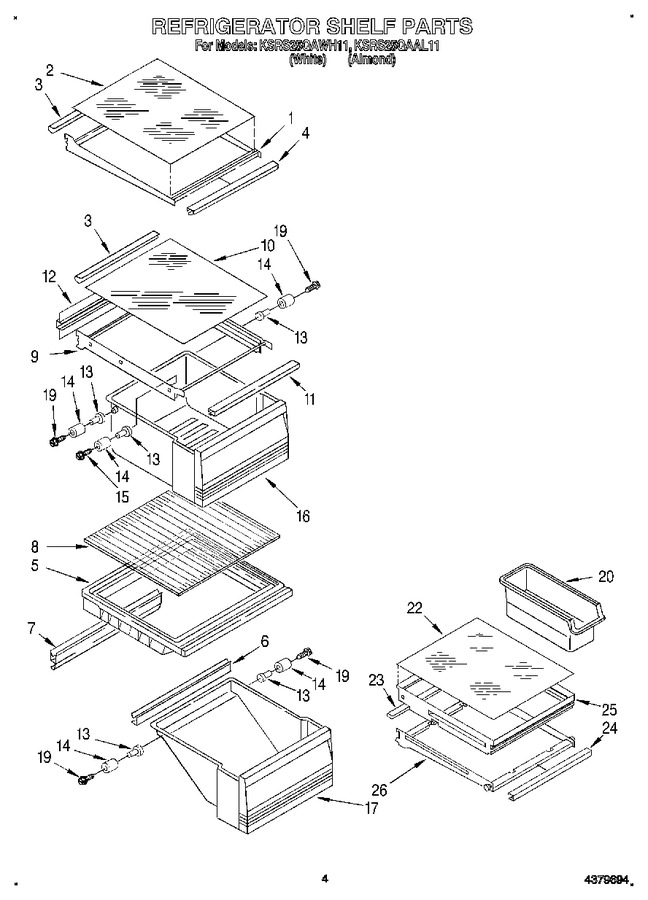Diagram for KSRS25QAAL11