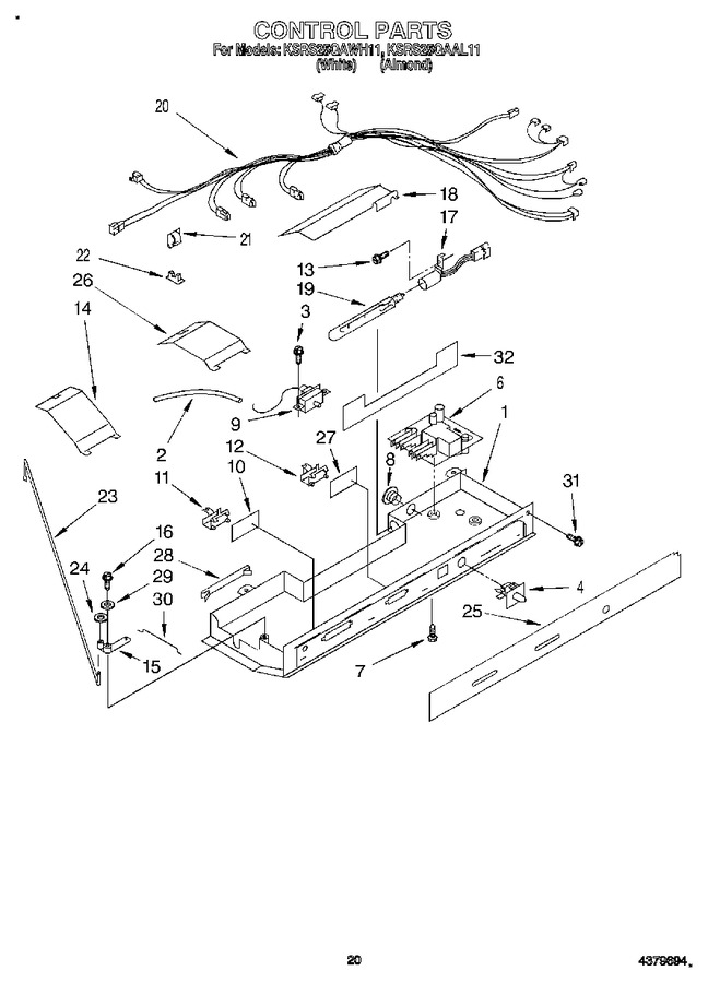 Diagram for KSRS25QAWH11