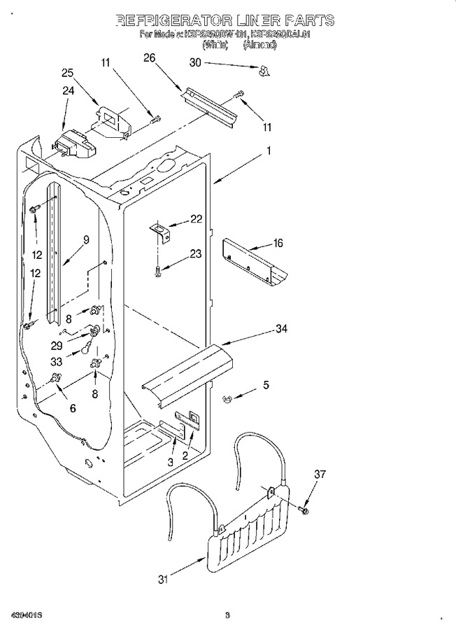 Diagram for KSRS25QDAL01