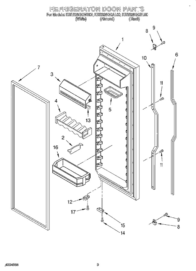 Diagram for KSRS25QGWH00