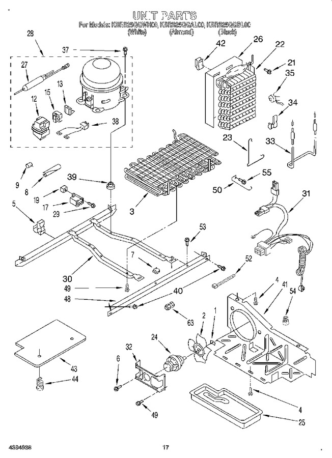 Diagram for KSRS25QGWH00