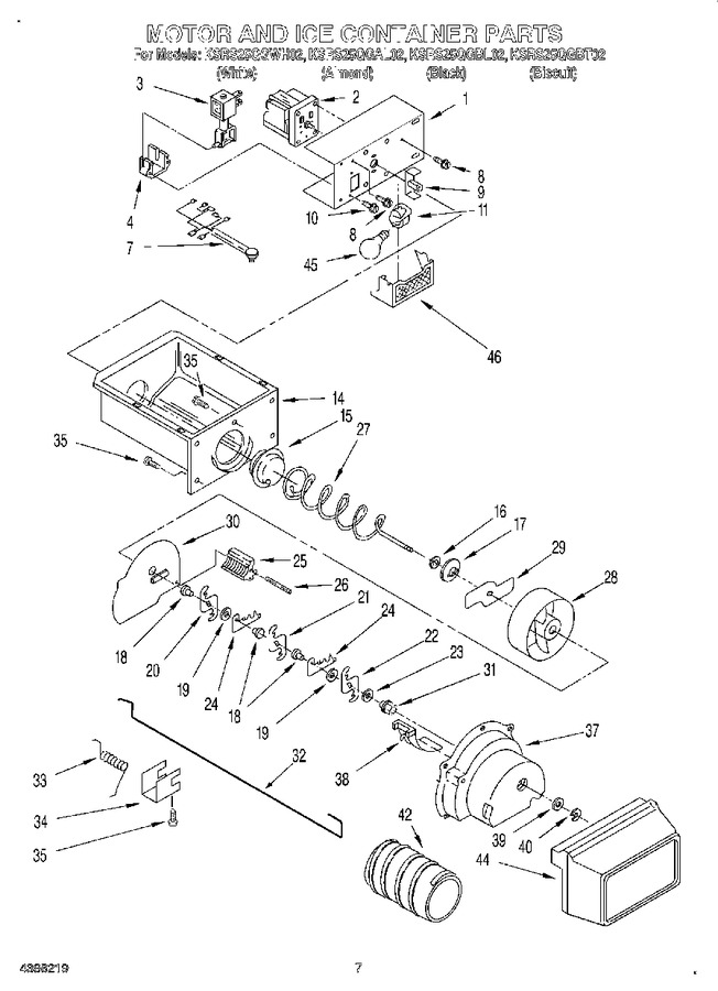 Diagram for KSRS25QGAL02