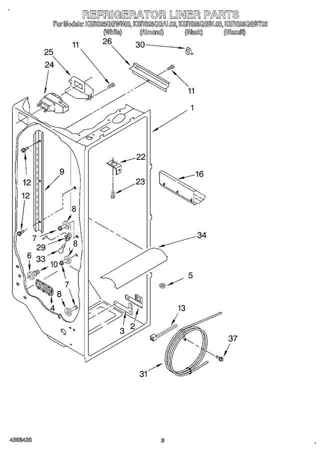 Diagram for KSRS25QGAL03