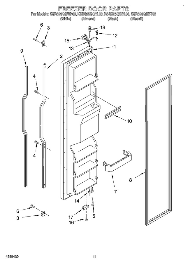 Diagram for KSRS25QGWH03