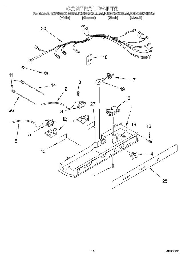 Diagram for KSRS25QGAL04