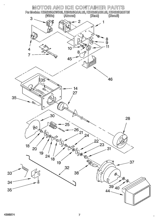 Diagram for KSRS25QGBT05