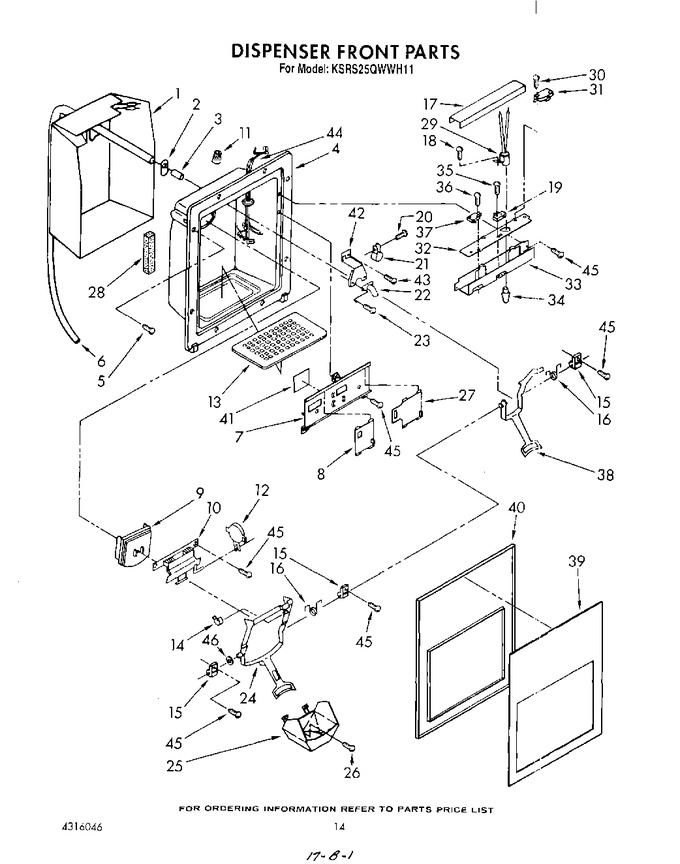 Diagram for KSRS25QWAL11