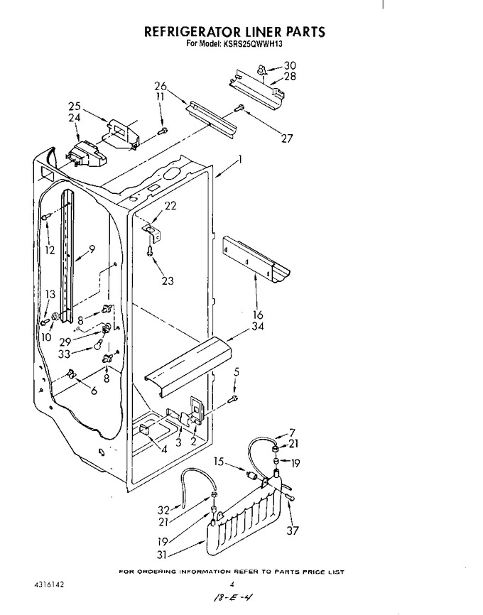 Diagram for KSRS25QWAL13