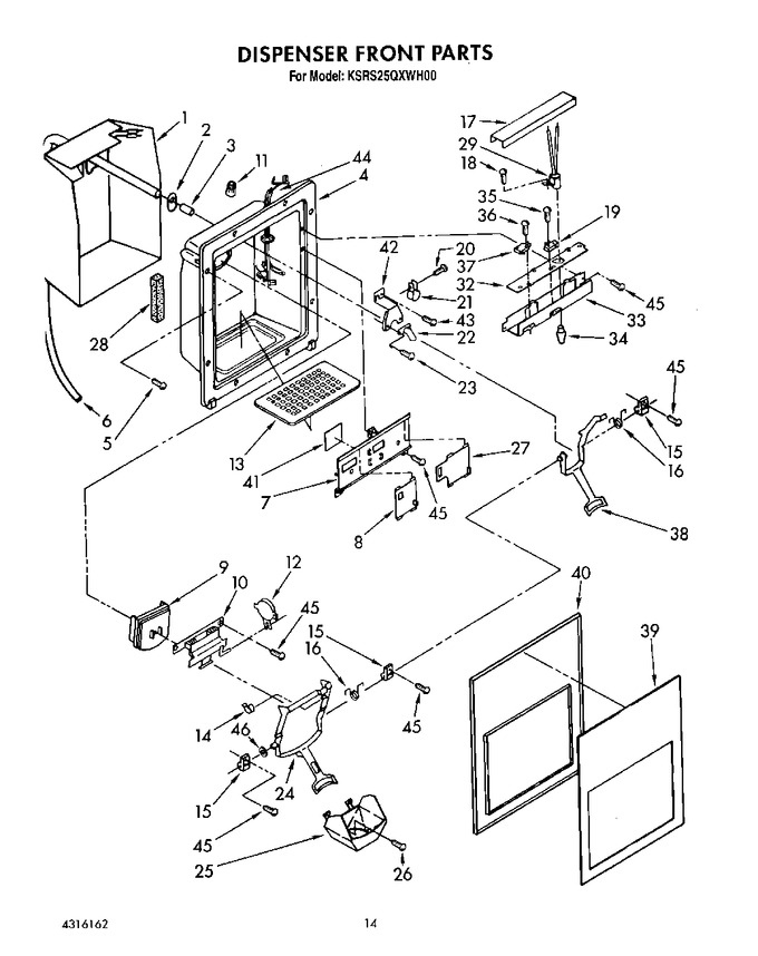 Diagram for KSRS25QXAL00