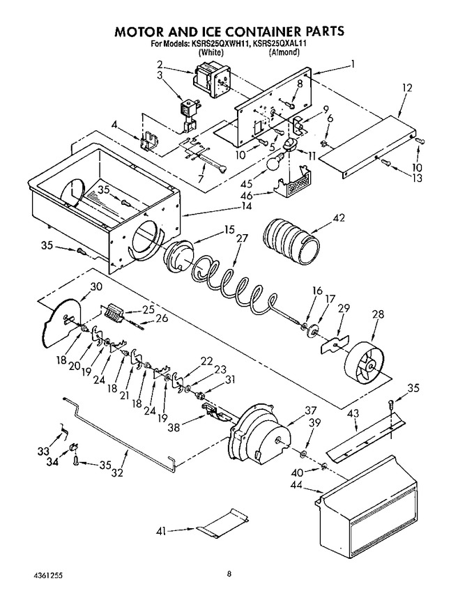 Diagram for KSRS25QXAL11