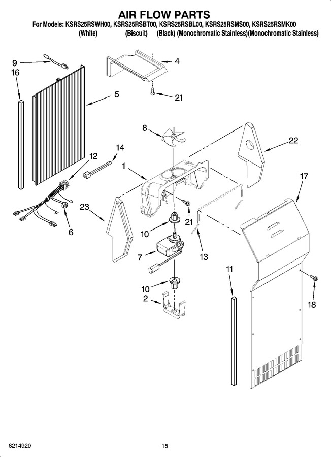 Diagram for KSRS25RSBL00