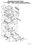 Diagram for 03 - Refrigerator Shelf Parts