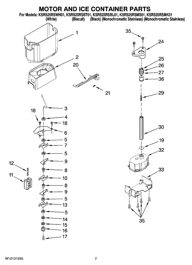 Diagram for KSRS25RSWH01