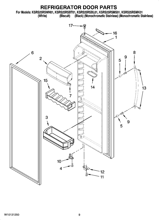 Diagram for KSRS25RSWH01