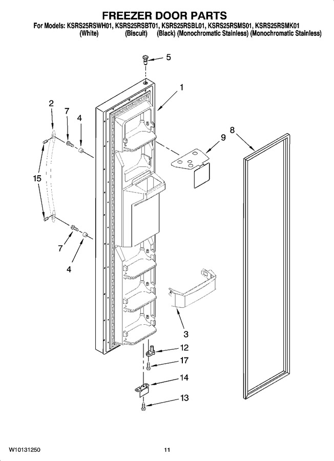 Diagram for KSRS25RSWH01