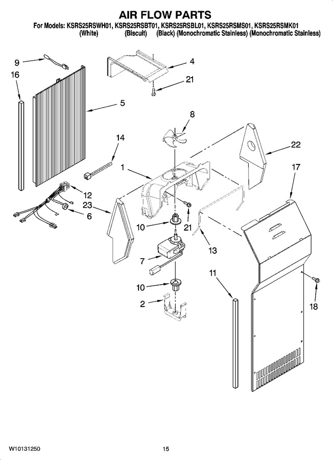 Diagram for KSRS25RSWH01