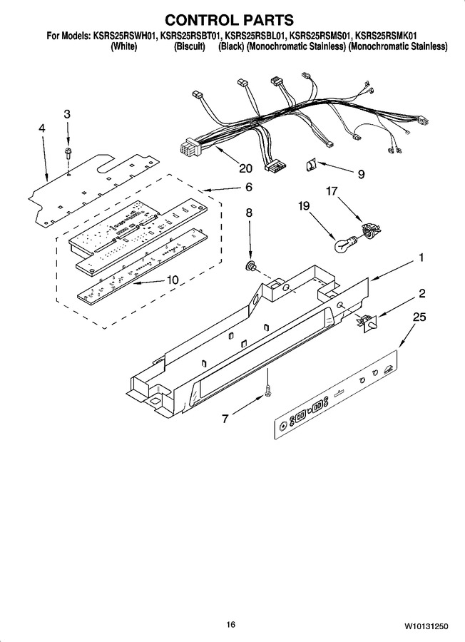 Diagram for KSRS25RSWH01