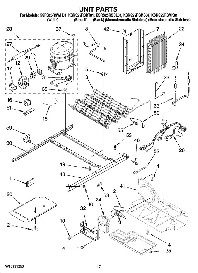 Diagram for KSRS25RSWH01