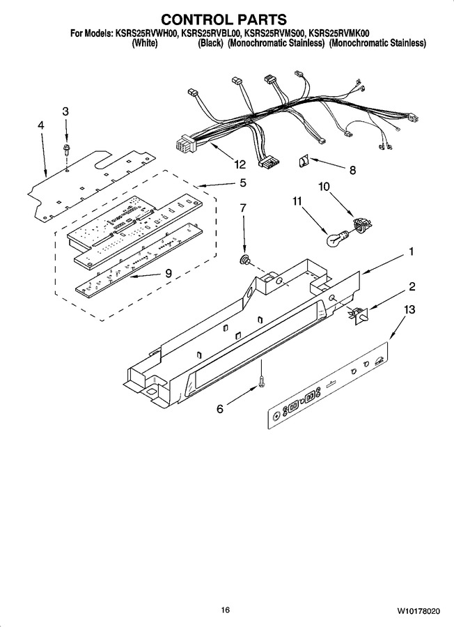 Diagram for KSRS25RVMK00