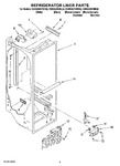 Diagram for 02 - Refrigerator Liner Parts