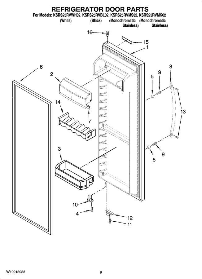 Diagram for KSRS25RVMS02
