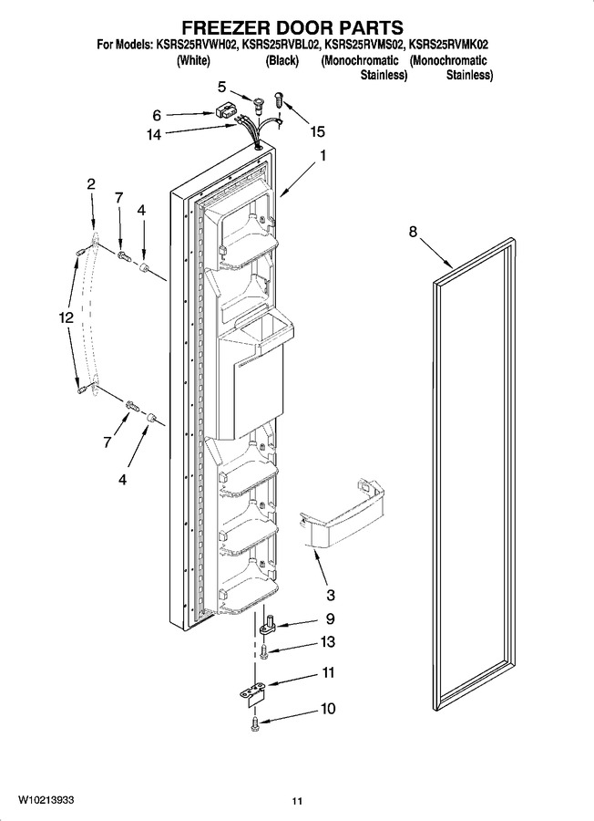 Diagram for KSRS25RVMK02
