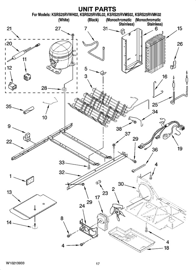 Diagram for KSRS25RVMK02