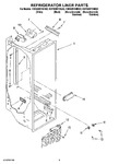 Diagram for 02 - Refrigerator Liner Parts